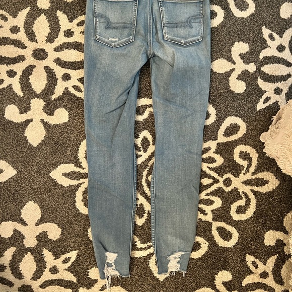 AE super stretch X skinny jeans - size 4 Long - Picture 4 of 6